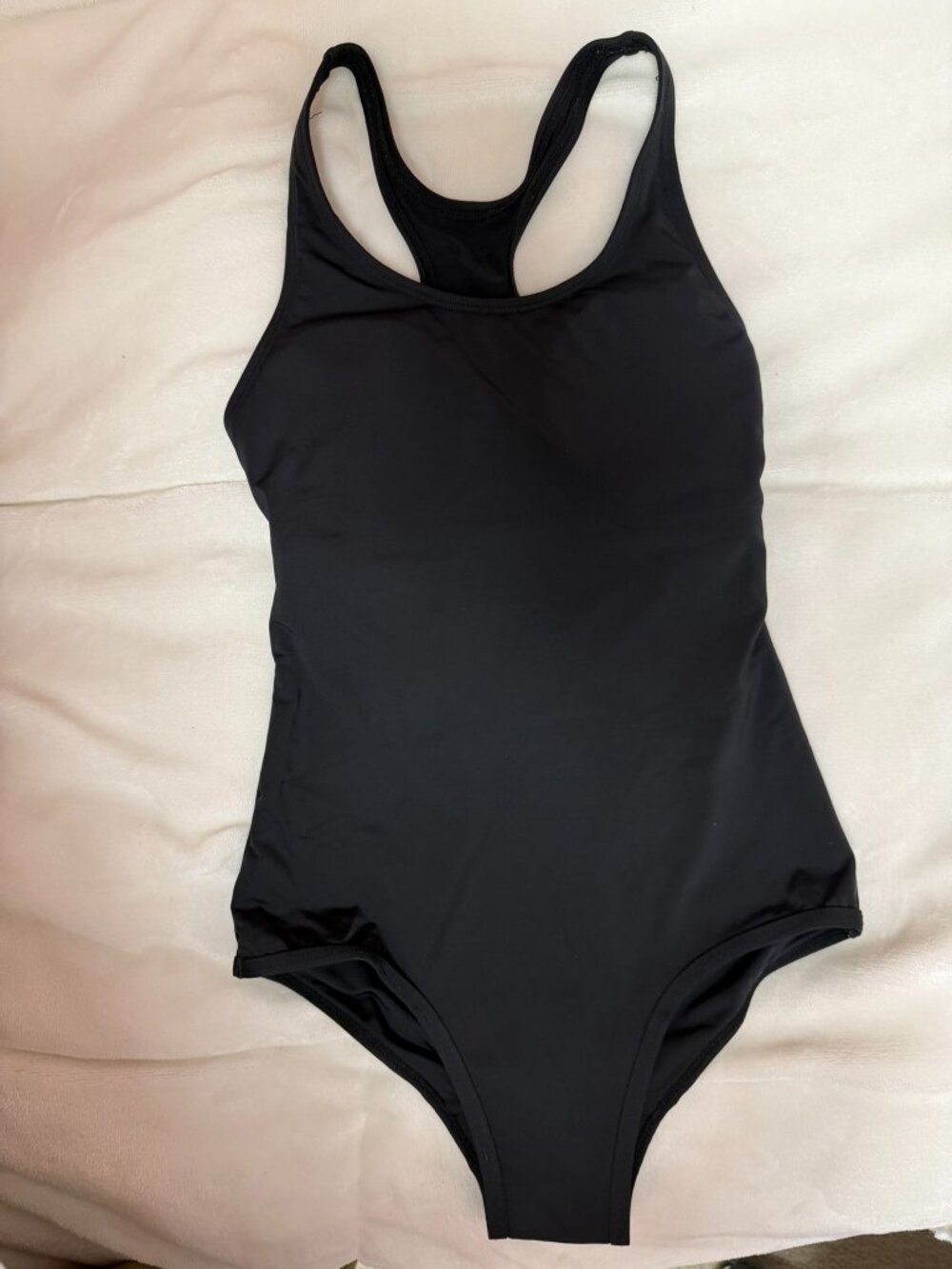 KT by Knix Teen Period Swimsuit - XXS - Black Racerback One-Piece